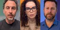Leandro Demori, Viviane Mesquita e César Calejon: nomes importantes na história do ICL agora estão fora do canal  Foto: Reproduções