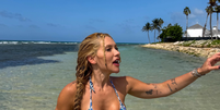Virginia Fonseca leva susto com tubar&atilde;o na Jamaica  Foto: Reprodu&ccedil;&atilde;o/Instagram