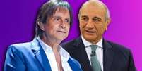 O cantor Roberto Carlos teve a vesícula retirada pelo cirurgião Raul Cutait  Foto: Fotomontagem: Sala de TV