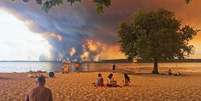 A Fran&ccedil;a tem sido um dos pa&iacute;ses mais afetados pelos inc&ecirc;ndios, com 42 mil hectares destru&iacute;dos  Foto: Getty Images / BBC News Brasil