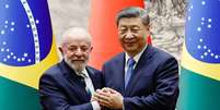 Lula e Xi Jinping em encontro em 2025  Foto: Getty Images / BBC News Brasil