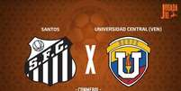 Santos tem vantagem confort&aacute;vel contra a UCV, na Sul-Americana - Foto: Divulga&ccedil;&atilde;o / Santos FC / Jogada10