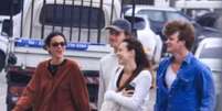 Bruna Marquezine, Shawn Mendes, Aaliyah Mendes e seu namorado  Foto: AGNEWS