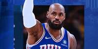 LeBron James foi oficializado pelo 76ers. Foto: Reprodu&ccedil;&atilde;o @sixers / Estad&atilde;o