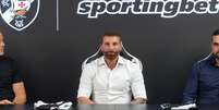 Foto: Pedrinho anuncia Sportingbet como patrocinadora master do Vasco ( Reprodu&ccedil;&atilde;o) / G&aacute;vea News