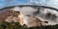 Acidente ocorreu em meio à cheia das Cataratas do Iguaçu  Foto: Reprodução/Parque Nacional do Iguaçu