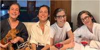 Renata Vasconcellos e a irm&atilde; Lanza Mazza  Foto: Reprodu&ccedil;&atilde;o/Instagram