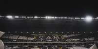 Foto: Mosaico da torcida atleticana na Arena MRV ( Pedro Souza/Atl&eacute;tico) / G&aacute;vea News