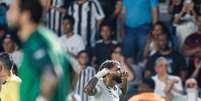 Gabriel marcou o segundo gol do Santos na Vila Belmiro.  Foto: Reprodu&ccedil;&atilde;o SantosFC / Estad&atilde;o