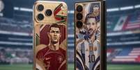 Celular de Lionel Messi - Foto: Divulga&ccedil;&atilde;o/Caviar / Jogada10