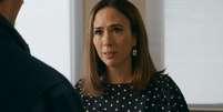 Brigitte em 'Quem Ama Cuida': a personagem com desequil&iacute;brio mental precisa gerar empatia ao inv&eacute;s de fazer rir  Foto: Reprodu&ccedil;&atilde;o/TV