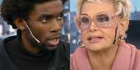 O imigrante africano Ari Balanga e a apresentadora Carmen Barbieri negam que a Argentina seja racista: a pol&ecirc;mica continua  Foto: Reprodu&ccedil;&otilde;es/TV