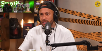 Neymar sugeriu puni&ccedil;&atilde;o a 'entradas maldosas' em entrevista ao podcast Podpah, em fevereiro de 2025 Foto: Reprodu&ccedil;&atilde;o/YouTube/Podpah