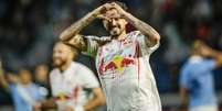 Pedro Henrique comemora o gol que deu &agrave; classifica&ccedil;&atilde;o ao Massa Bruta - Foto: Ari Ferreira/Red Bull Bragantino. / Jogada10