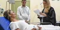 Noiva passa mal antes do casamento e &eacute; surpreendida por cerim&ocirc;nia em hospital no Acre  Foto: Gleilson Miranda/Secom TJ-AC