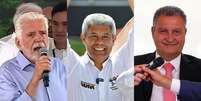 Ataque cibern&eacute;tico atingiu perfis de Jaques Wagner, Jer&ocirc;nimo Rodrigues e Rui Costa.  Foto: @lulaoficial via YouTube/Reprodu&ccedil;&atilde;o, Ricardo Stuckert/Presidencia da Republica e Wilton Junior/Estad&atilde;o / Estad&atilde;o