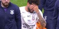 Yuri Alberto sente dores e deixa o campo chorando Foto: Yuri Alberto sente dores e deixa o campo chorando ( Reprodu&ccedil;&atilde;o/GE TV) / G&aacute;vea News