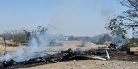Queda de aeronave pr&oacute;xima &agrave;s Linhas de Nazca deixa pelo menos 13 mortos no Peru Foto: Reprodu&ccedil;&atilde;o/Redes Sociais