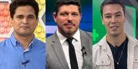 Kaio C&eacute;zar, Vin&iacute;cius Ferreira e Lucas Tavares: a vida do jornalista atr&aacute;s das c&acirc;meras n&atilde;o &eacute; f&aacute;cil como muita gente imagina  Foto: Reprodu&ccedil;&otilde;es