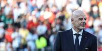 Gianni Infantino vive momento de instabilidade na presidência da Fifa.  Foto: Werther Santana/Estadão / Estadão