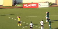 Protocolo antirracista foi utilizado no jogo entre XV de Ja&uacute; x Ituano pelo Paulista Sub-20 por casos de inj&uacute;ria racial e homofobia Foto: Reprodu&ccedil;&atilde;o/GaloTV/YouTube
