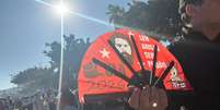 Apoiadores chegam para Conven&ccedil;&atilde;o do PT que deve oficializar Lula como candidato &agrave; reelei&ccedil;&atilde;o  Foto: Beatriz Araujo/Terra