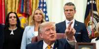 Governos democratas criticam tarifa&ccedil;o de Trump  Foto: ANSA / Ansa - Brasil
