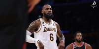 LeBron James, astro da NBA Foto: Redes Sociais/Los Angeles Lakers / Esporte News Mundo