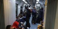 Greve dos ferroviários afeta funcionamento das linhas 11, 12 e 13 de trens.  Foto: Felipe Rau/Estadão / Estadão