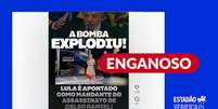 Gravação compartilhada nas redes omite que trecho foi exibido em 2019 e desconsidera investigações que descartaram o envolvimento do presidente no crime Foto: Reprodução/Instagram / Estadão