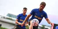 Pedro Neto durante treinamento na pr&eacute;-temporada do Chelsea - Foto: Divulga&ccedil;&atilde;o / Chelsea / Jogada10