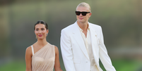 As sand&aacute;lias favoritas de Erling Haaland para o ver&atilde;o s&atilde;o um par perfeito, ideal tanto para usar na praia com roupa de banho quanto em uma festa com terno de linho. Foto: Getty Images, Vittorio Zunino Celotto / Purepeople