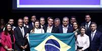 Fl&aacute;vio Bolsonaro anuncia Alfredo Gaspar como vice na disputa &agrave; Presid&ecirc;ncia  Foto: WILTON JUNIOR/ESTAD&Atilde;O CONTE&Uacute;DO
