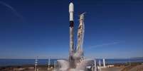 A colis&atilde;o envolveu o segundo est&aacute;gio de um foguete Falcon 9, da SpaceX, segundo informa&ccedil;&otilde;es da Nasa Foto: Divulga&ccedil;&atilde;o/SpaceX