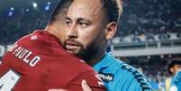 Neymar perdeu a paciência com torcida do Remo. Foto: Reprodução, Raul Baretta/ Santos FC / Purepeople