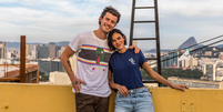 Shawn Mendes e Bruna Marquezine Foto: Divulga&ccedil;&atilde;o / Elas no Tapete Vermelho