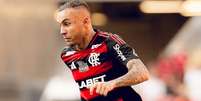 Everton Cebolinha em a&ccedil;&atilde;o pelo Flamengo  Foto: G&aacute;vea News
