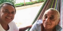 Frank Aguiar e o pai, Francisco Hilário  Foto: Reprodução/Instagram