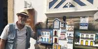 As miniaturas s&atilde;o constru&iacute;das pelo artista pl&aacute;stico Edba, 60 anos, e vendidas no Centro Hist&oacute;rico de Paraty Foto: Marcela Coelho/Reda&ccedil;&atilde;o Terra