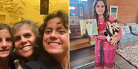 Mariana Maffeis posta fotos junto das filhas agradecendo por quem são.  Foto: Reprodução/ Redes Sociais