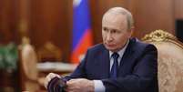 Putin est&aacute; entre alvos de san&ccedil;&otilde;es aprovadas pelo Senado americano  Foto: ANSA / Ansa - Brasil