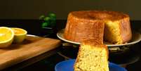 Bolo de laranja com iogurte natural. Foto: SaúdeLAB
