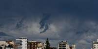 Nuvens escuras encobrem o céu em Caxias do Sul, na Serra Gaúcha, na quinta-feira, 6  Foto: MAICON DAMASCENO/ENQUADRAR/ESTADÃO CONTEÚDO