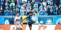 Grêmio venceu o São Paulo na Arena do Grêmio  Foto: Lucas Uebel / Grêmio FBPA / Jogada10