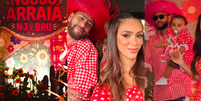 Painel de LED, igrejinha, touro mecânico e prendas de luxo: os detalhes do arraiá fora de época de Neymar e Bruna Biancardi montado em apenas 48 horas. Foto: Reprodução/Instagram / Purepeople