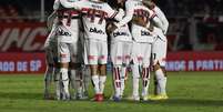 Jogadores do S&atilde;o Paulo (Cr&eacute;ditos: Rubens Chiri / S&atilde;o Paulo FC)  Foto: Jogadores do S&atilde;o Paulo ( Rubens Chiri / S&atilde;o Paulo FC) / G&aacute;vea News