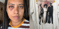 Influencer Carla Lemos é agredida em roda de samba no Rio  Foto: Reprodução/Instagram/Carlinha
