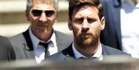 Jorge Messi e seu filho, Lionel  Foto: Photo by Joan Cros/ NurPhoto via Getty Images