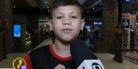 Menino Cleuber emocionou com mensagem de Dia dos Pais  Foto: Reprodução/Instagram