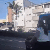 Vídeo mostra prédio desabando durante terremoto de magnitude 7,4 na Colômbia  Foto: Reprodução/Redes Sociais